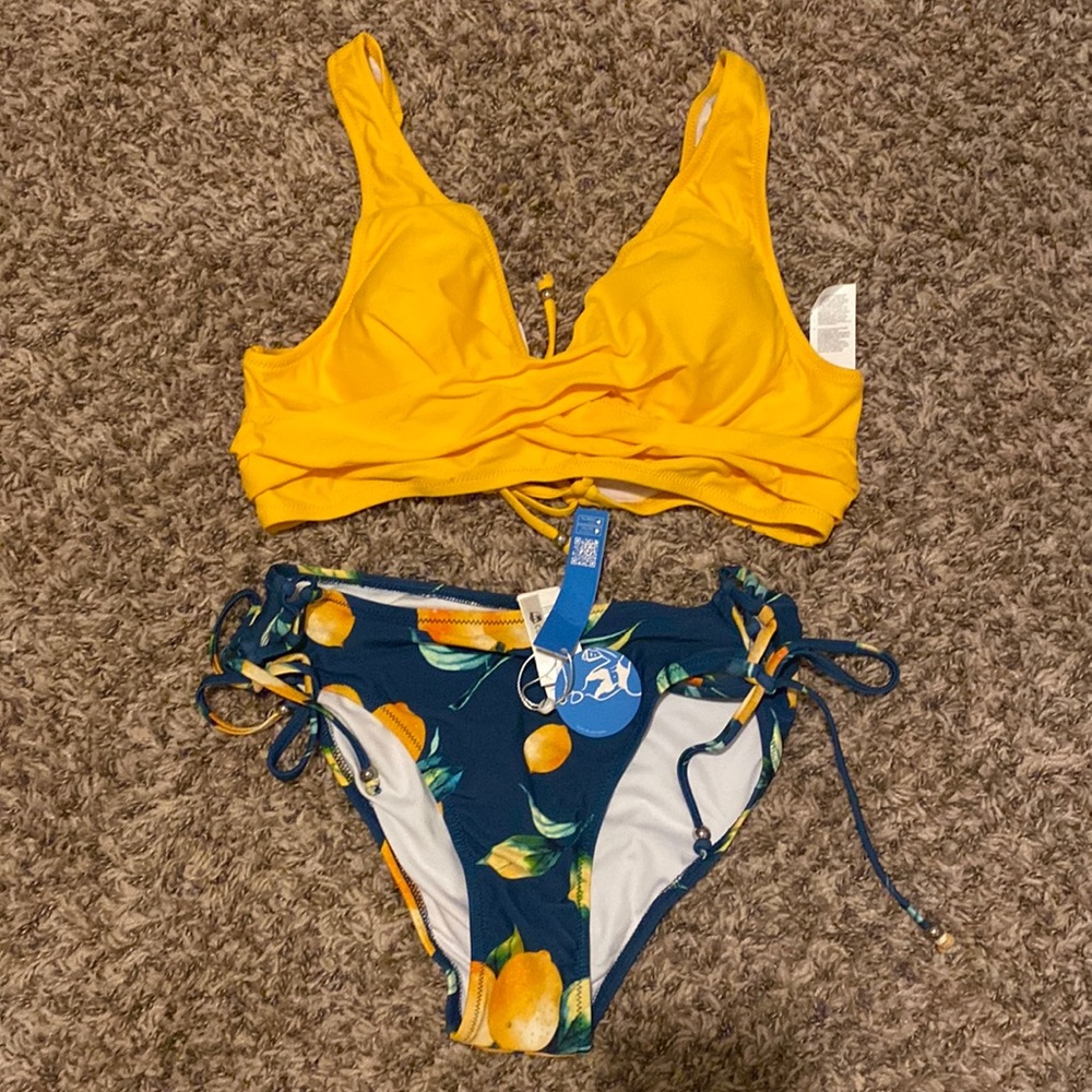 Cupshe bikini tropical